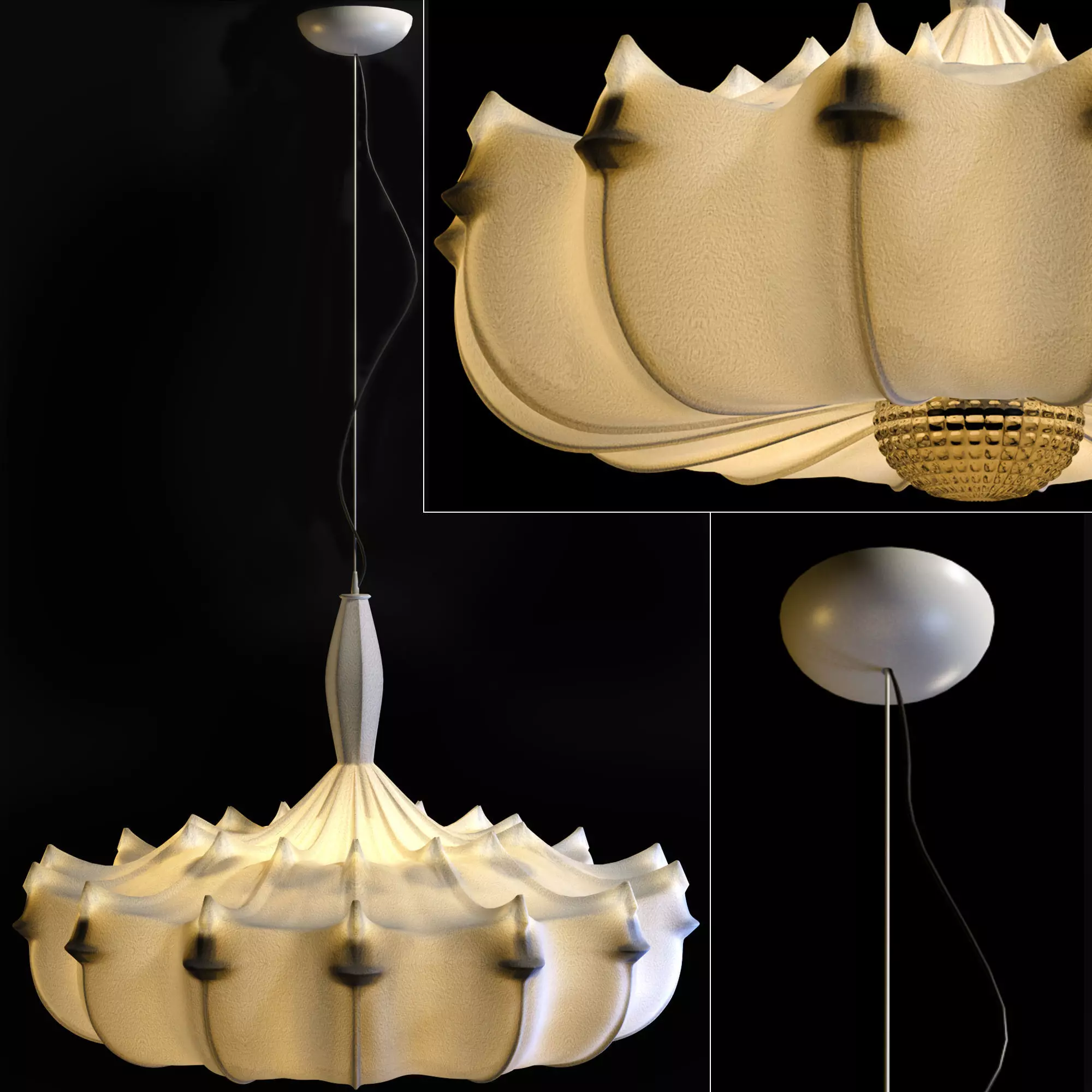 ceiling light 3D model_0