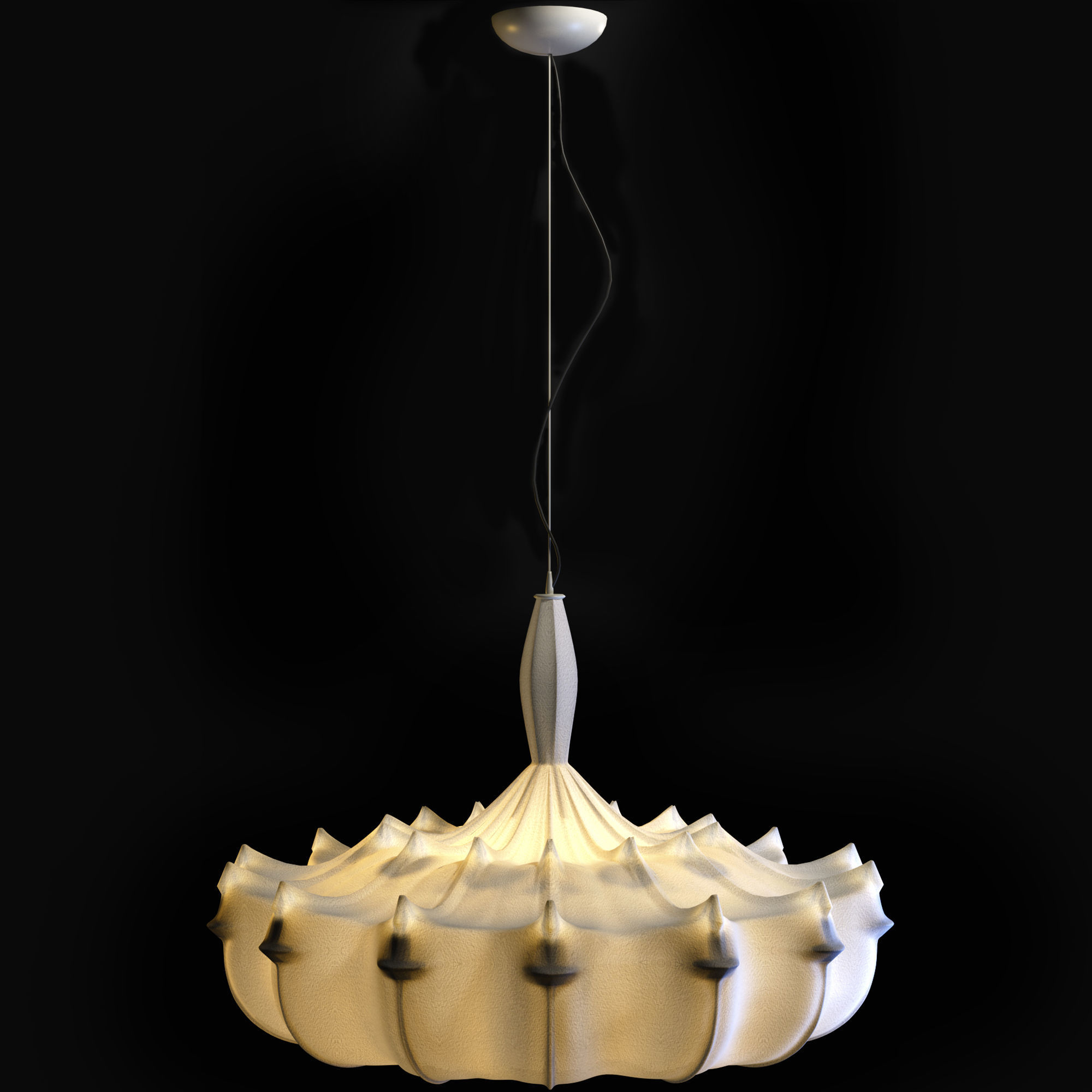 ceiling light 3D model_2