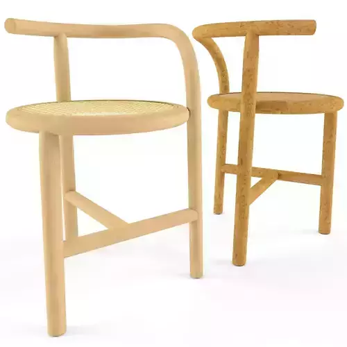 Nendo wooden chair Wiener GTV Design
