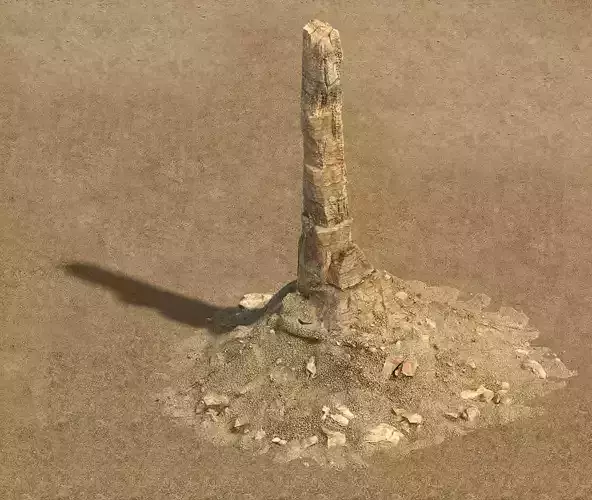 Barracks - desert - one finger mountain