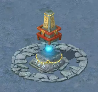 Cartoon version - Crested stone 3D model_0