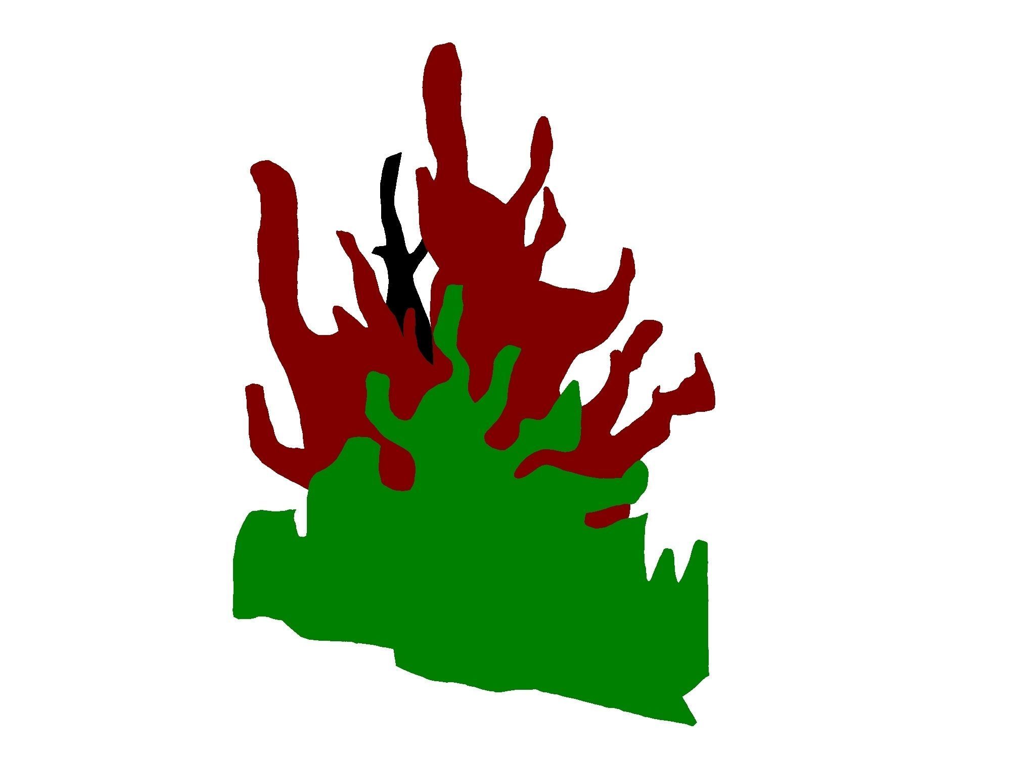 Cartoon submarine city - submarine underground entrance 02 3D model_1