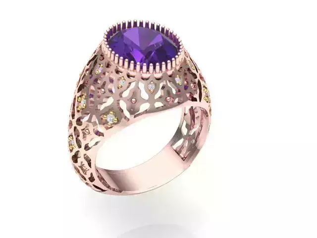 golden ring- jewelry