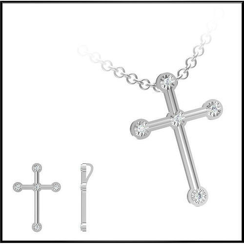 JCD Solid gold pendant jcd design 3D print model