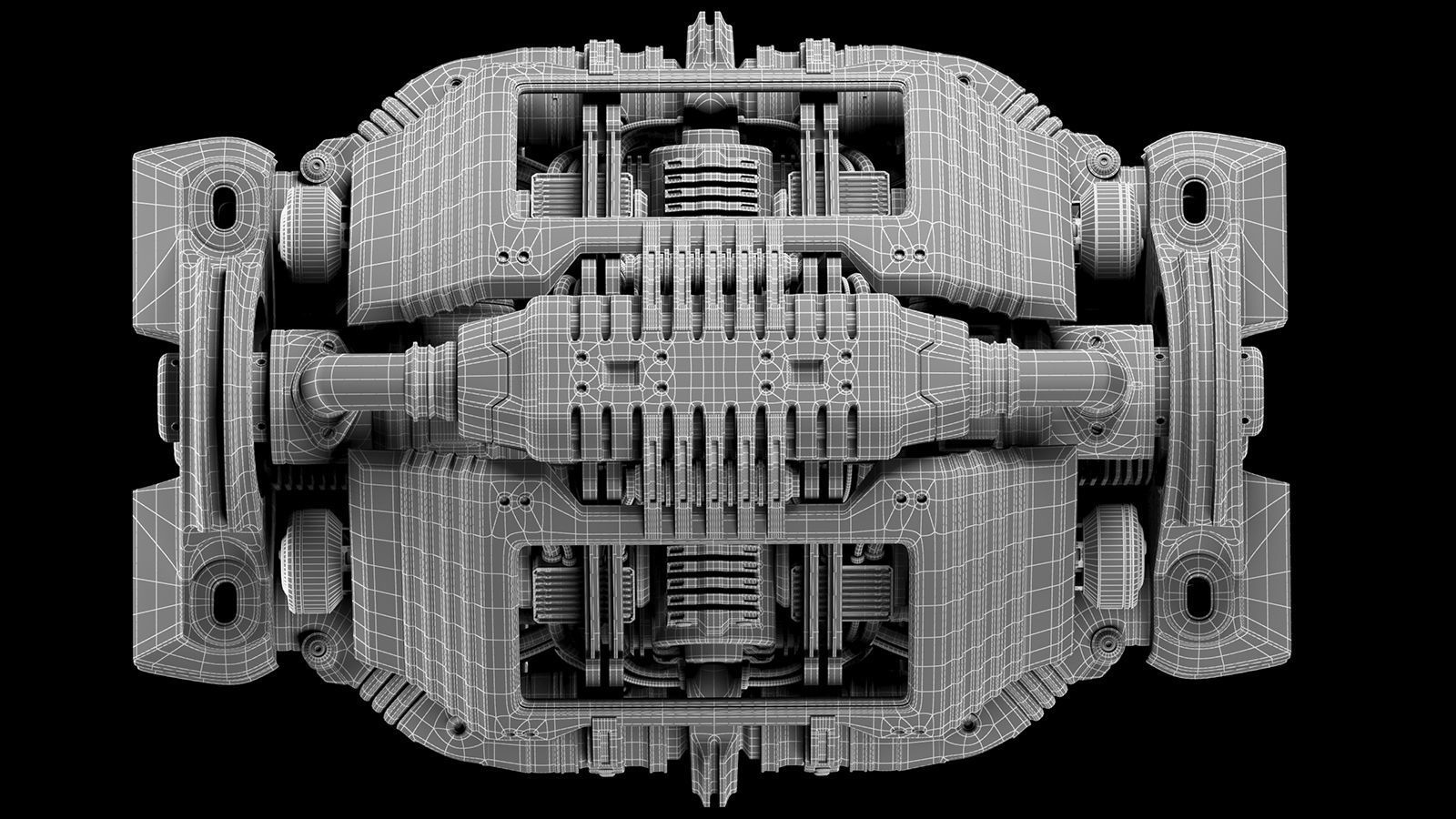 Sci Fi Kitbash 3 Mega Elements Collection _19