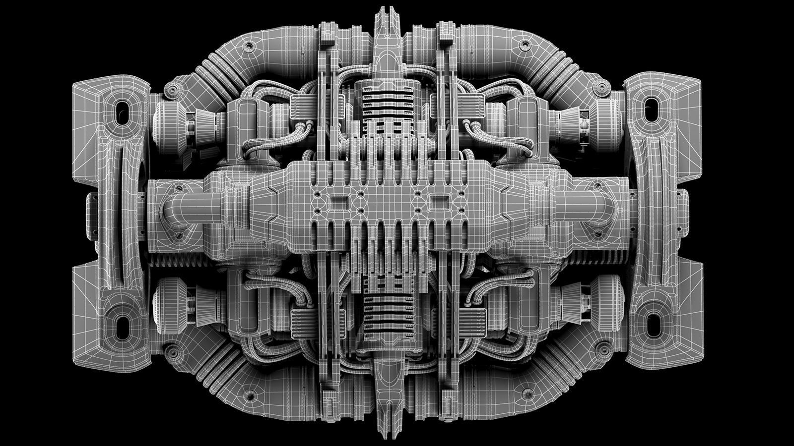 Sci Fi Kitbash 3 Mega Elements Collection _20