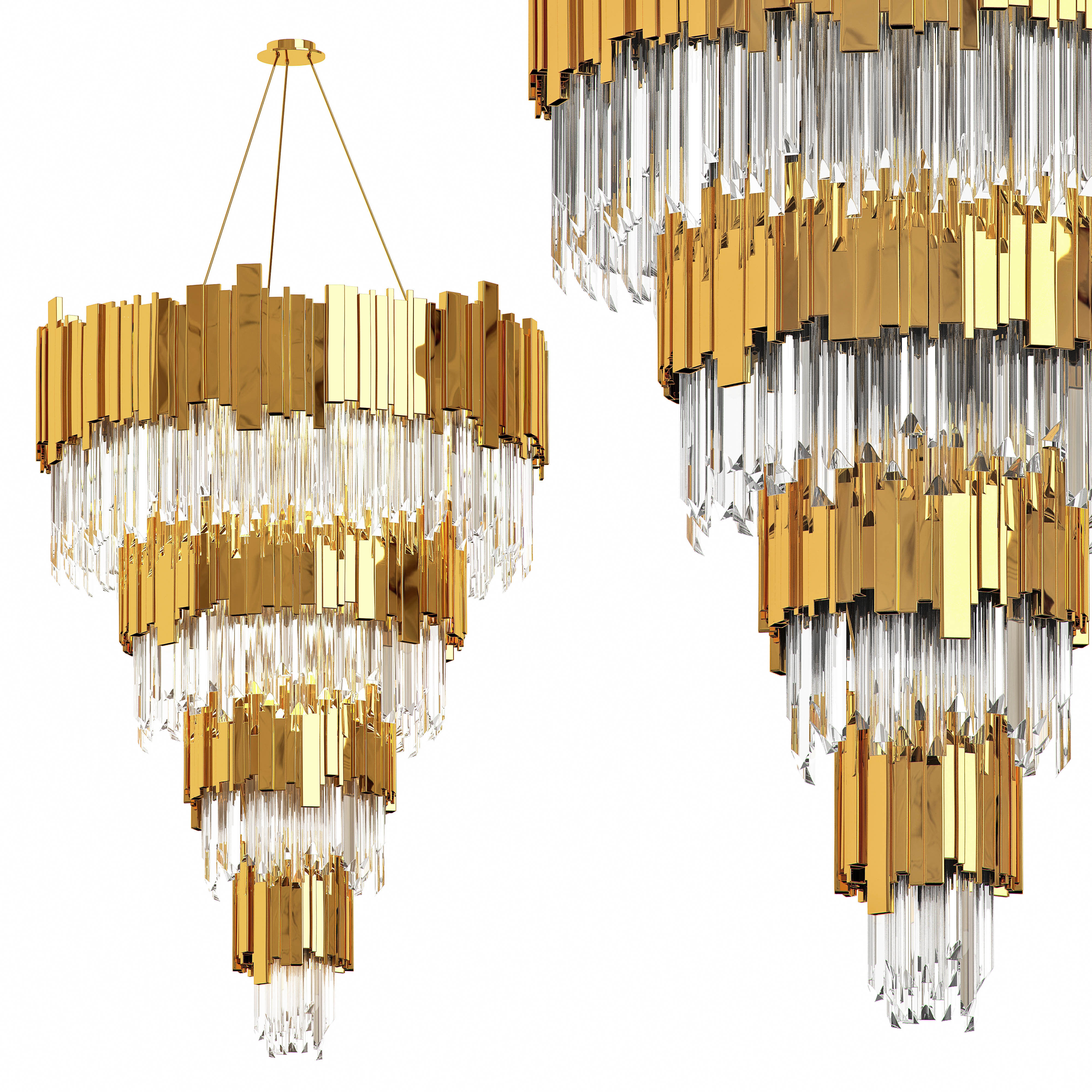 LUXXU EMPIRE CHANDELIER 3D model_1