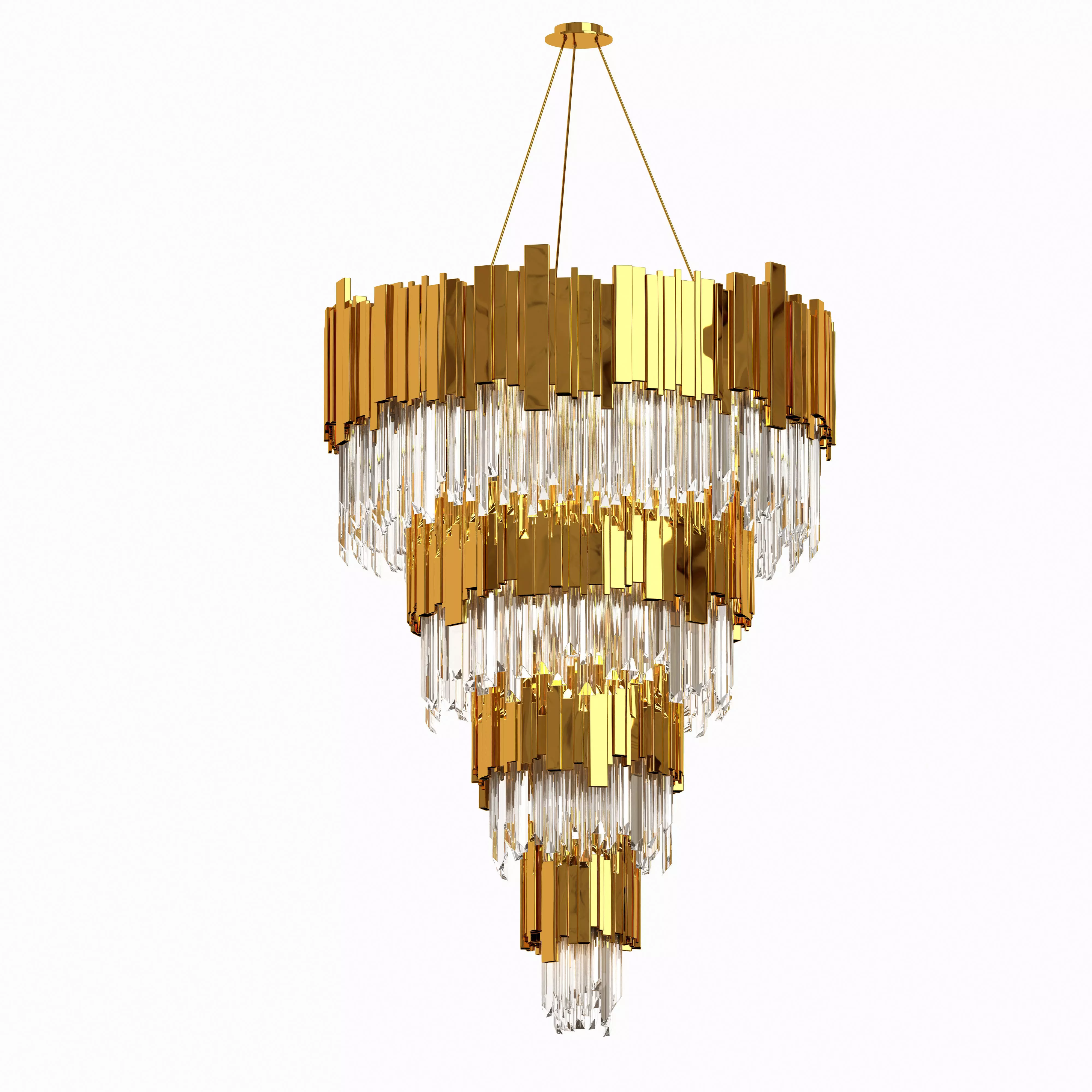 LUXXU EMPIRE CHANDELIER 3D model_0