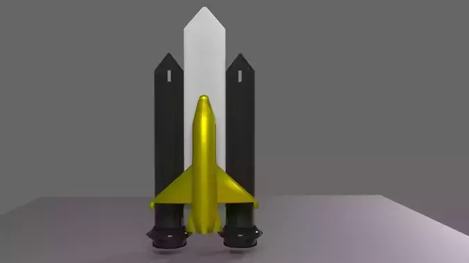 Rocket with jet