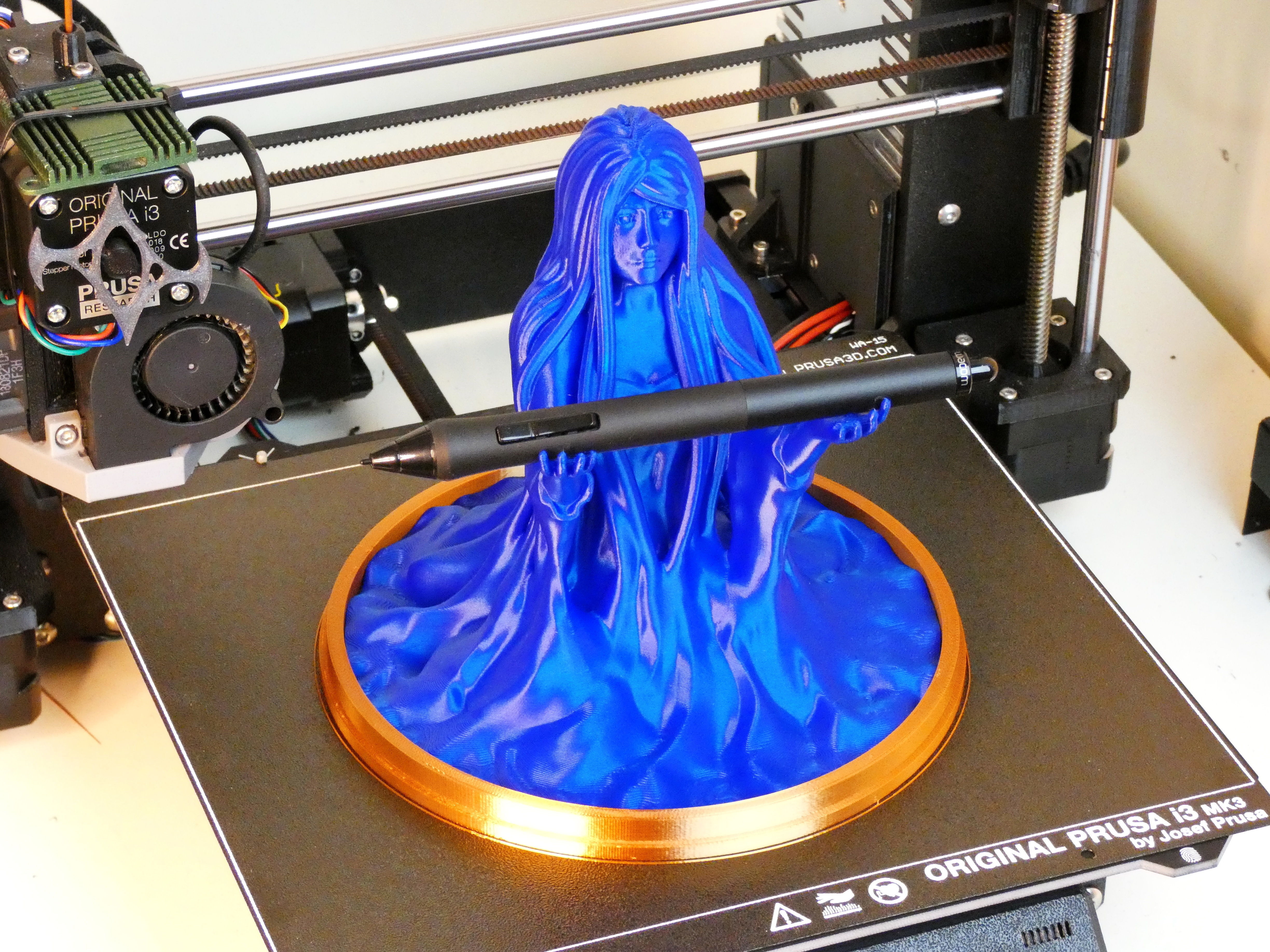 Lady of the Lake 3D print model_3