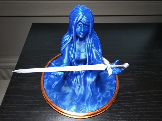 Lady of the Lake 3D print model
