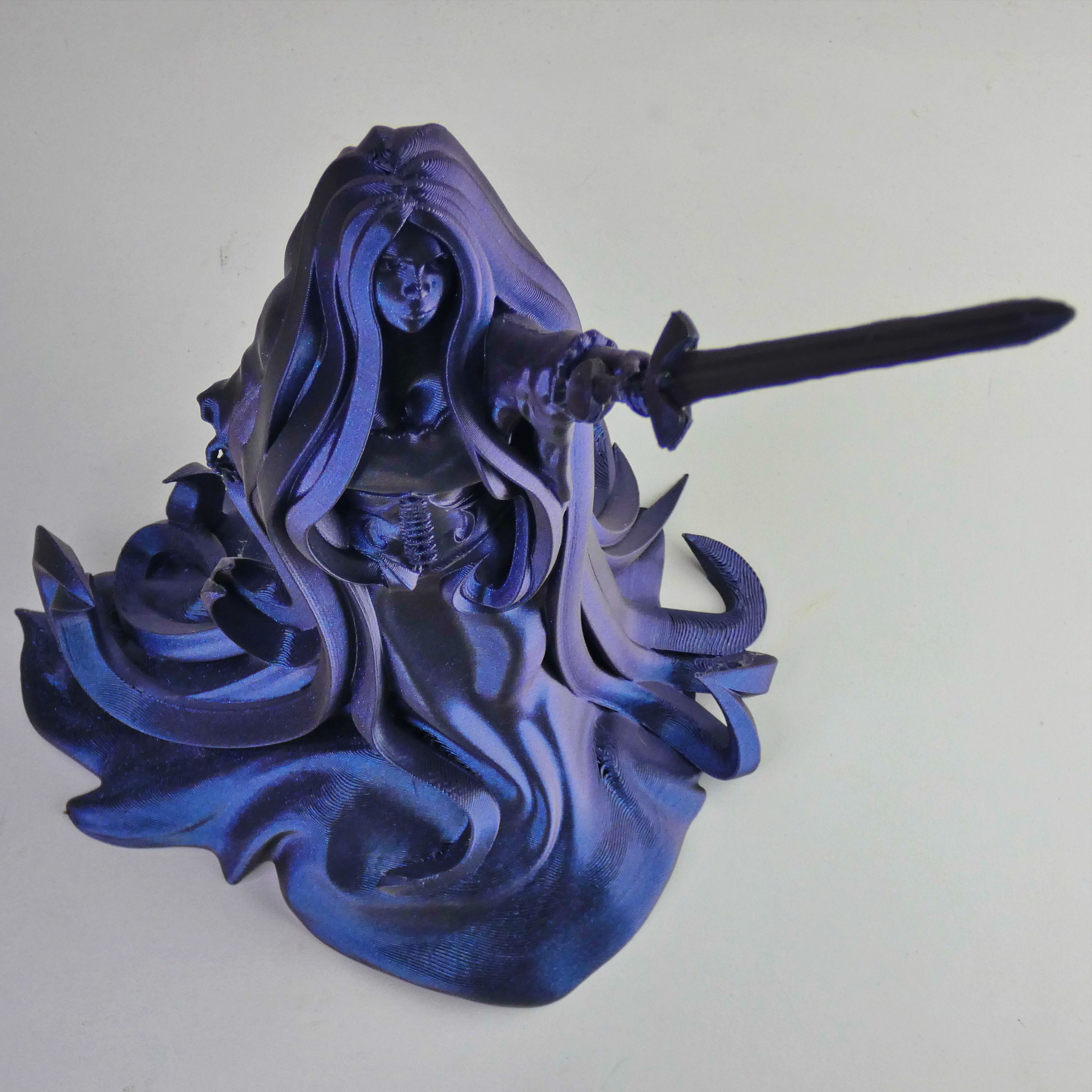 Lady Niniane 3D print model_7
