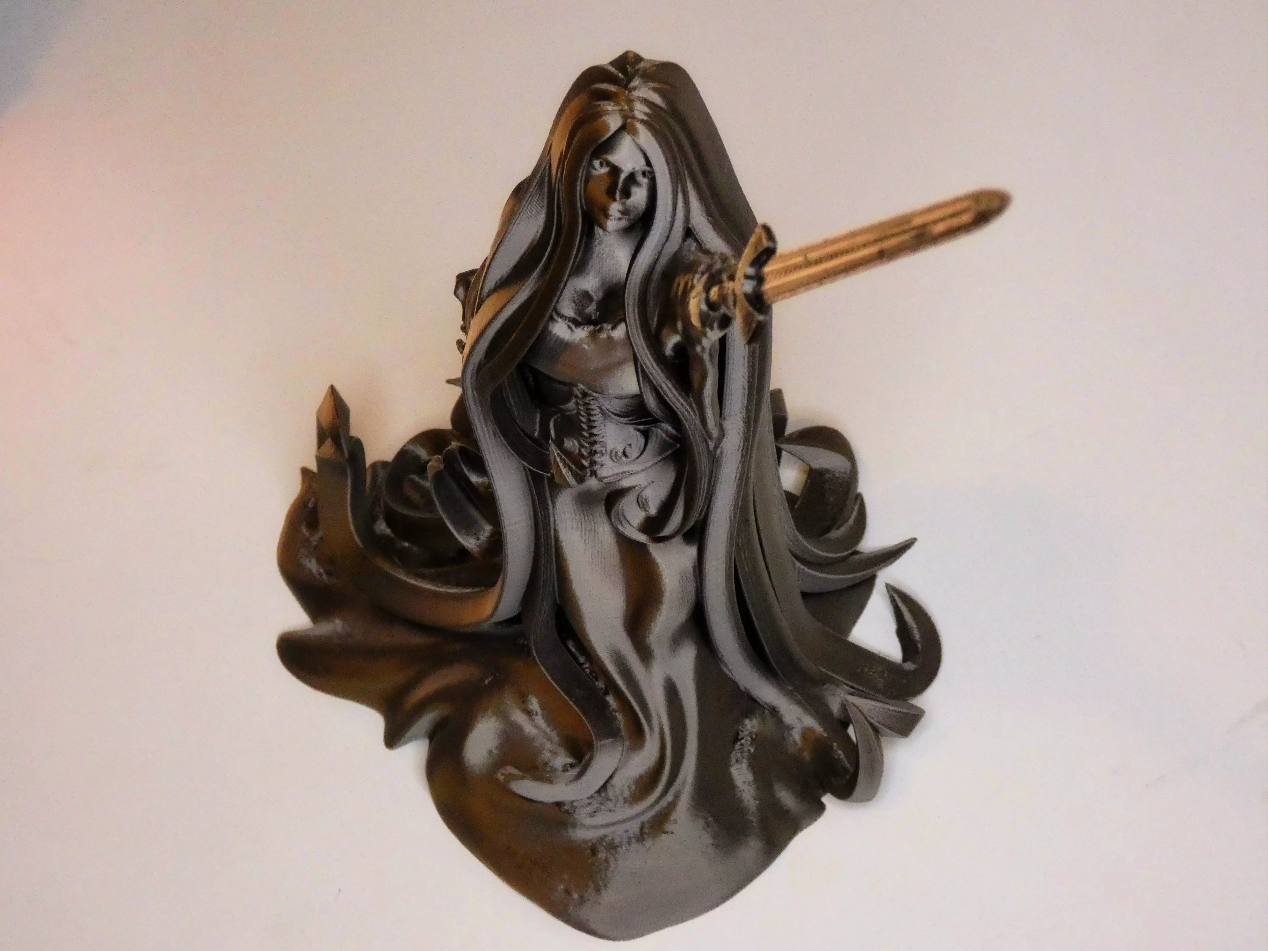 Lady Niniane 3D print model_0