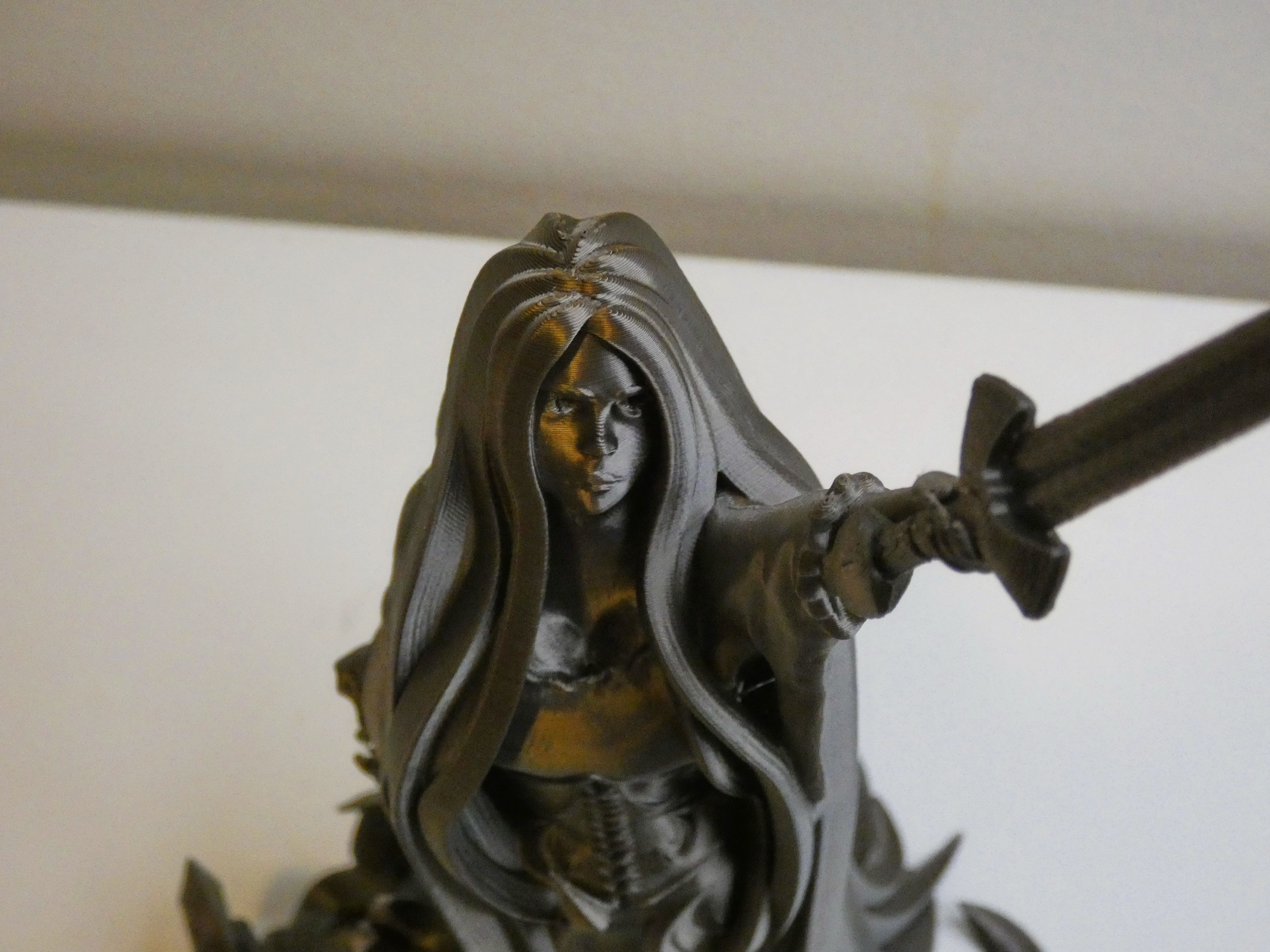 Lady Niniane 3D print model_4