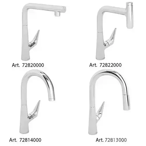 Kitchen Faucet Collection HANSGROHE Talis M 3D model
