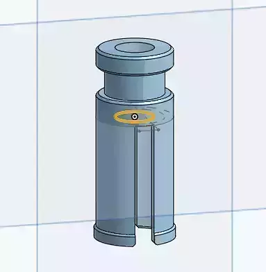 Drag Knife Adaptor E3D 3D print model