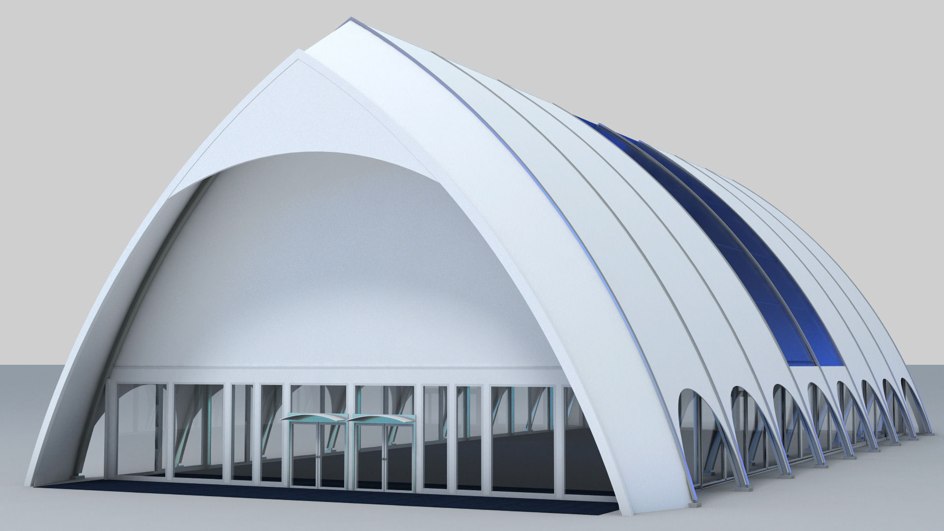 event tent 3 3D model_5