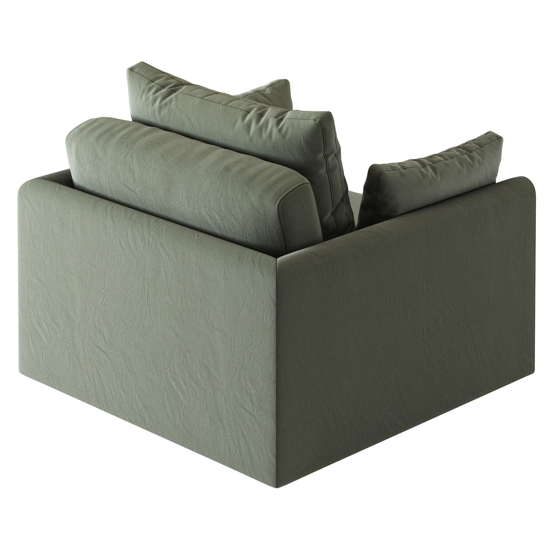 HARBOUR 2026 ARM CHAIR 3D model_3