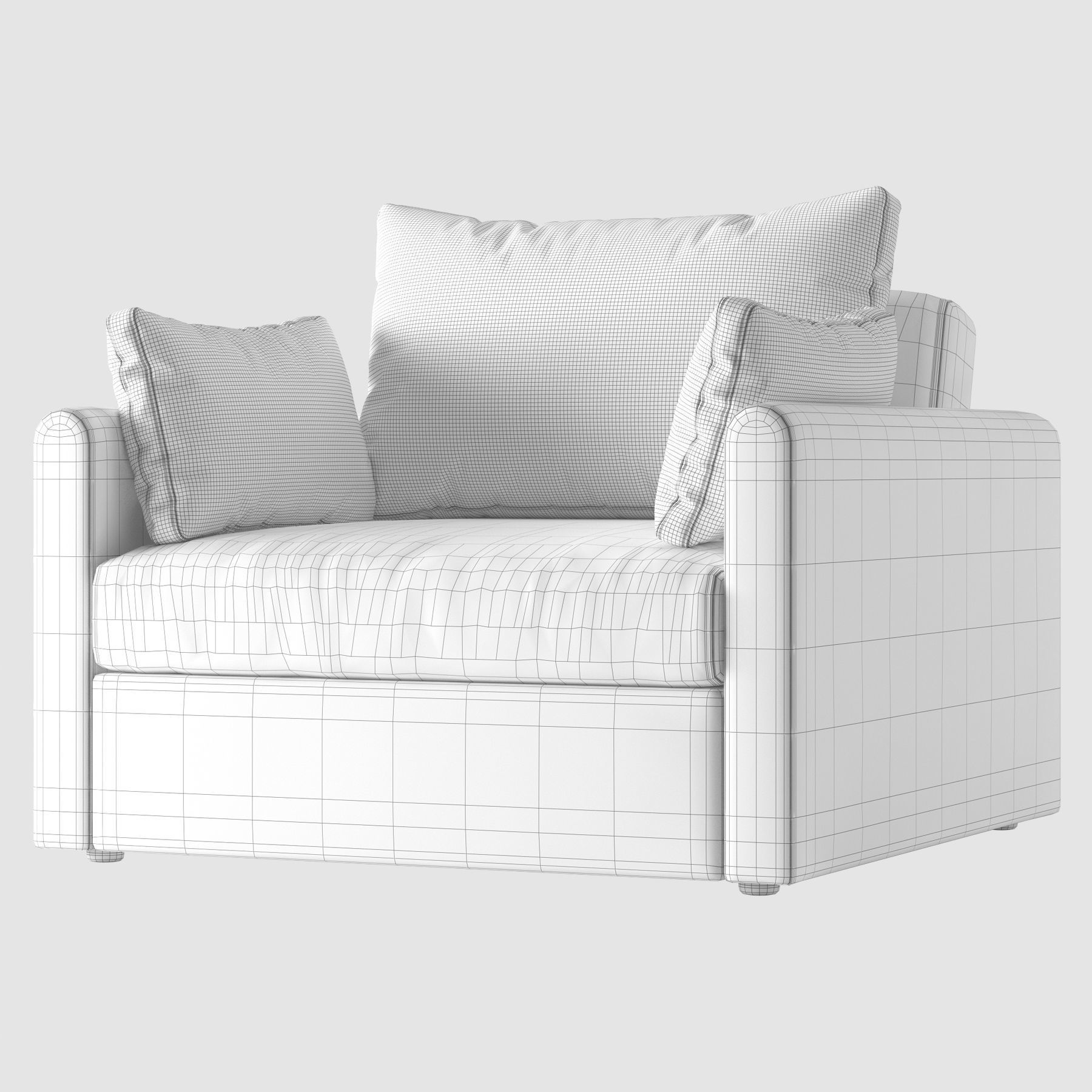 HARBOUR 2026 ARM CHAIR 3D model_6