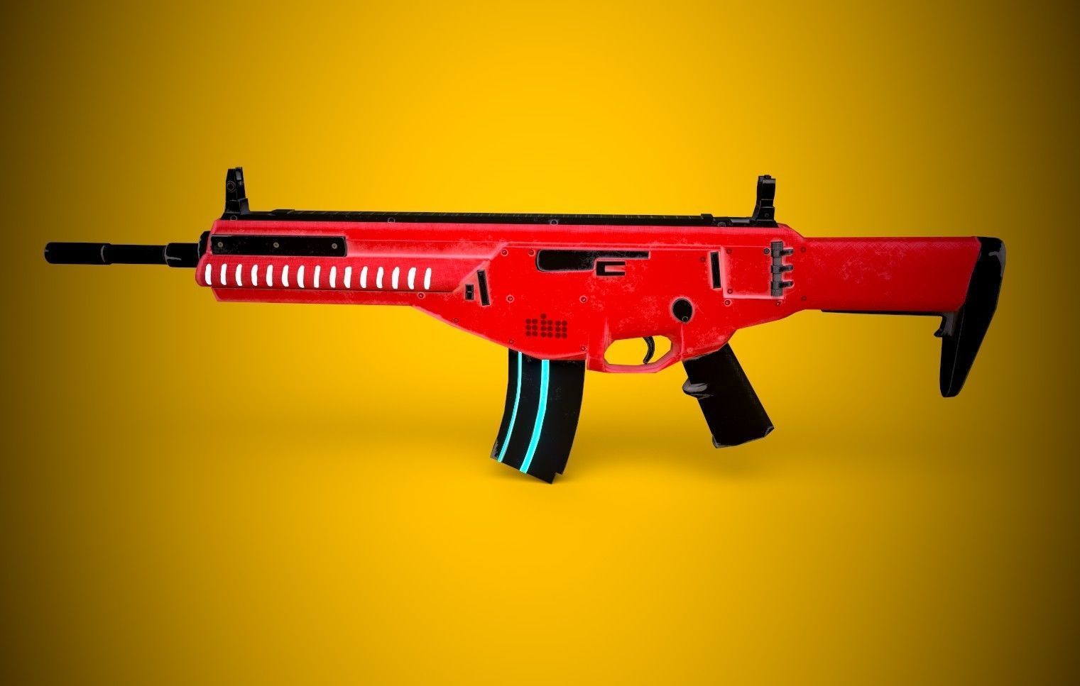 ARX 160 Weapon Low-poly 3D model_8