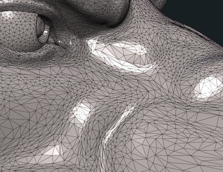 Wolf Head X 3D print model_15