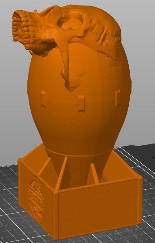 Fatman Skull 3D model_1