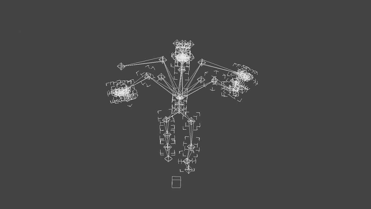 BUZZ-005 Run for your life Low-poly 3D model_6