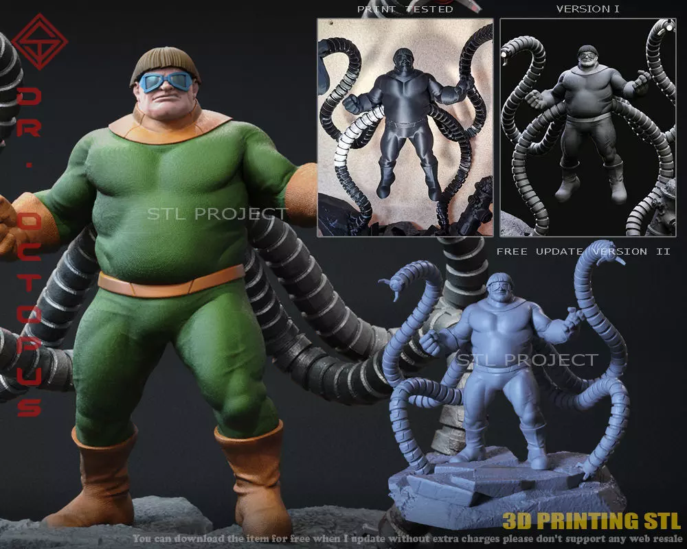 Dr Octopus Classic 3D print model