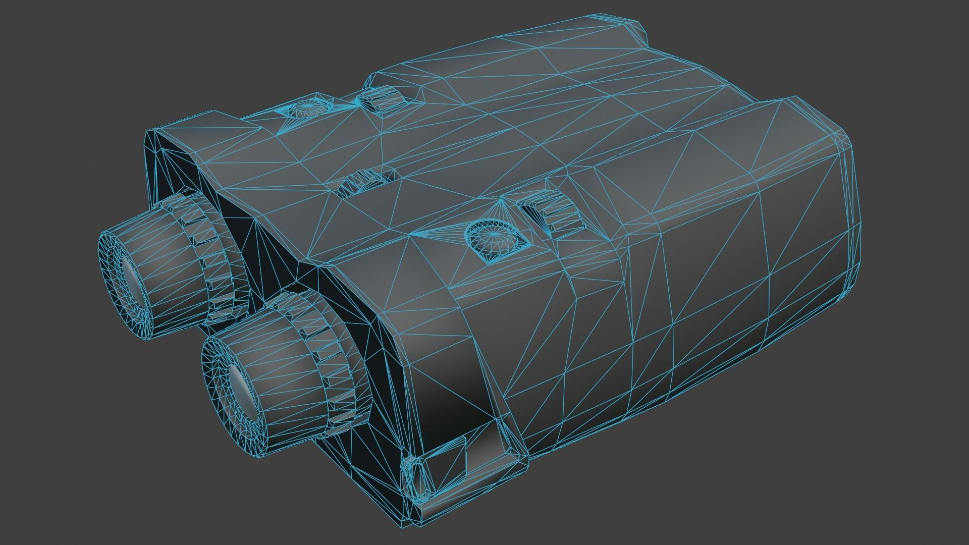 Ricoh NV-10 Binocula  Low-poly 3D model_10