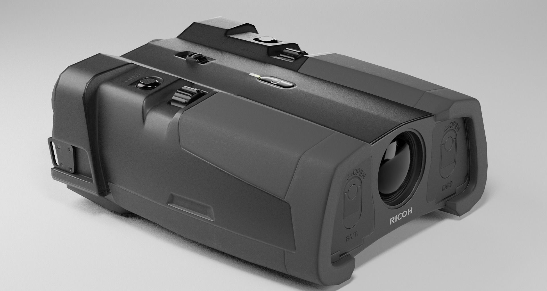 Ricoh NV-10 Binocula  Low-poly 3D model_3