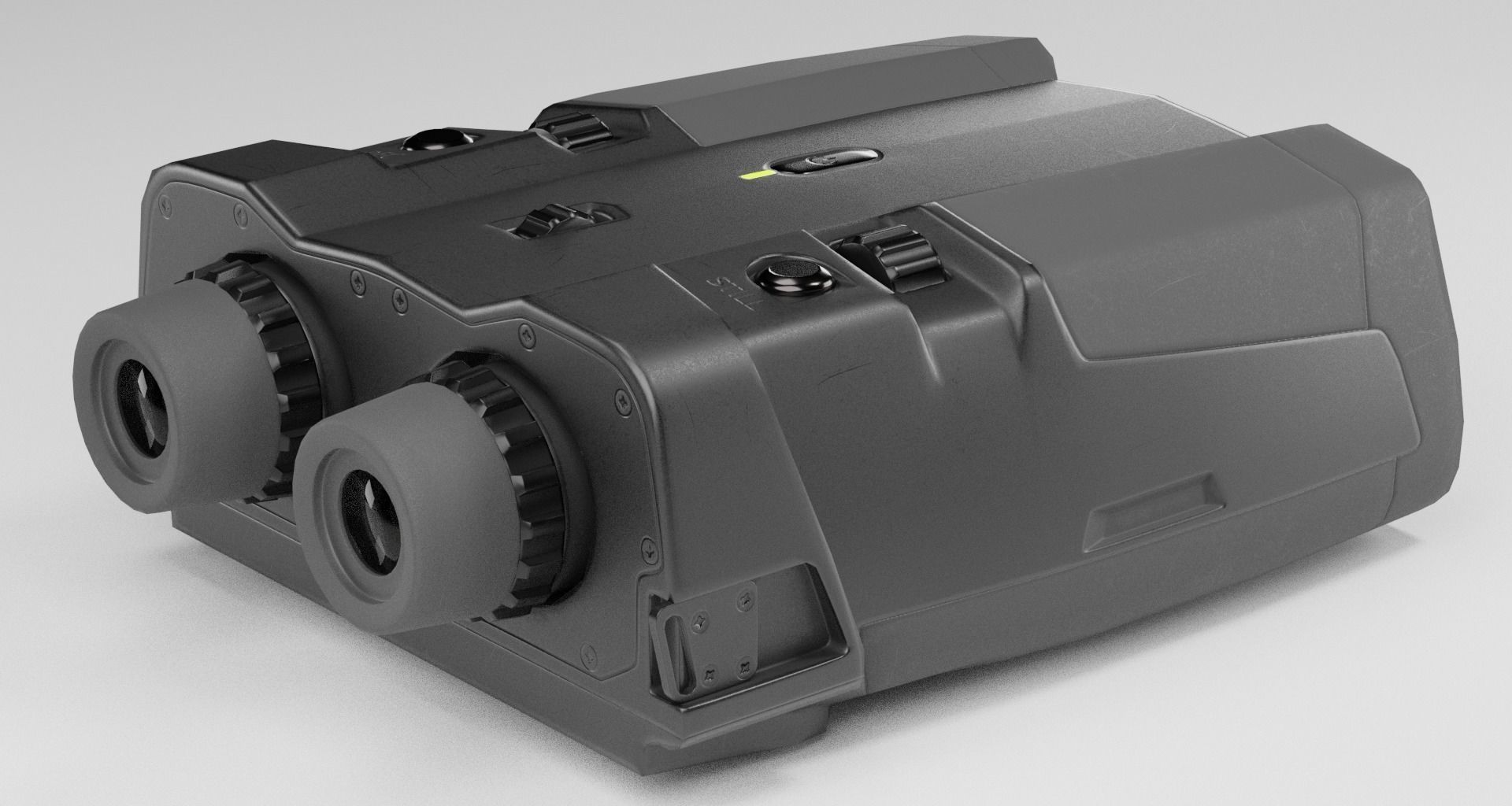 Ricoh NV-10 Binocula  Low-poly 3D model_4