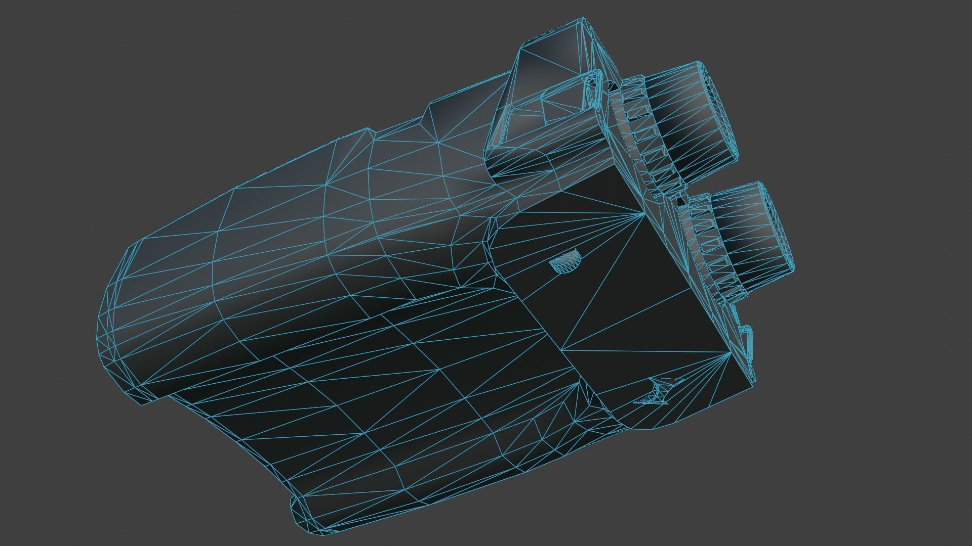 Ricoh NV-10 Binocula  Low-poly 3D model_8