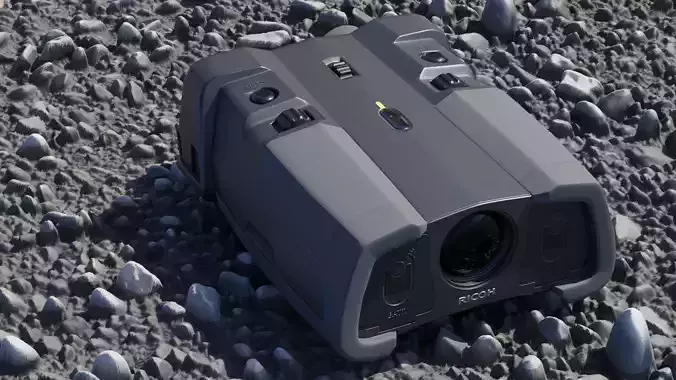 Ricoh NV-10 Binocula  Low-poly 3D model