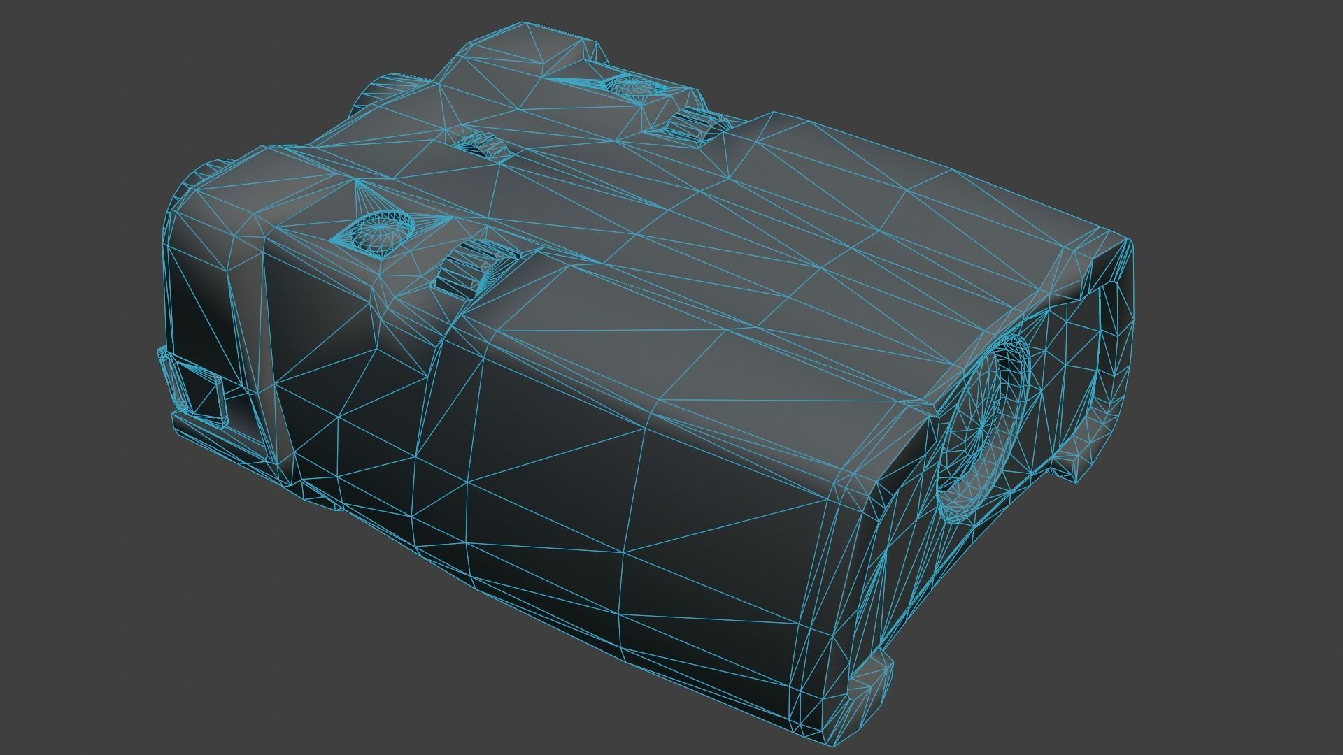 Ricoh NV-10 Binocula  Low-poly 3D model_9