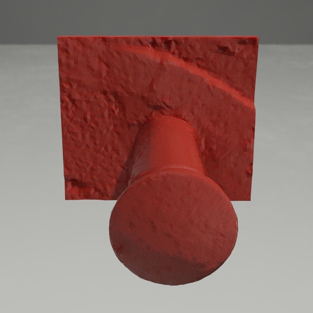 Photoscanned London Mail Post Service Box Free 3D print model_11