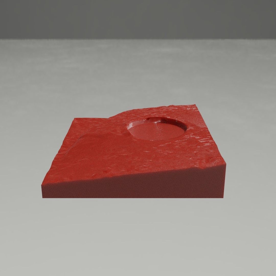 Photoscanned London Mail Post Service Box Free 3D print model_5