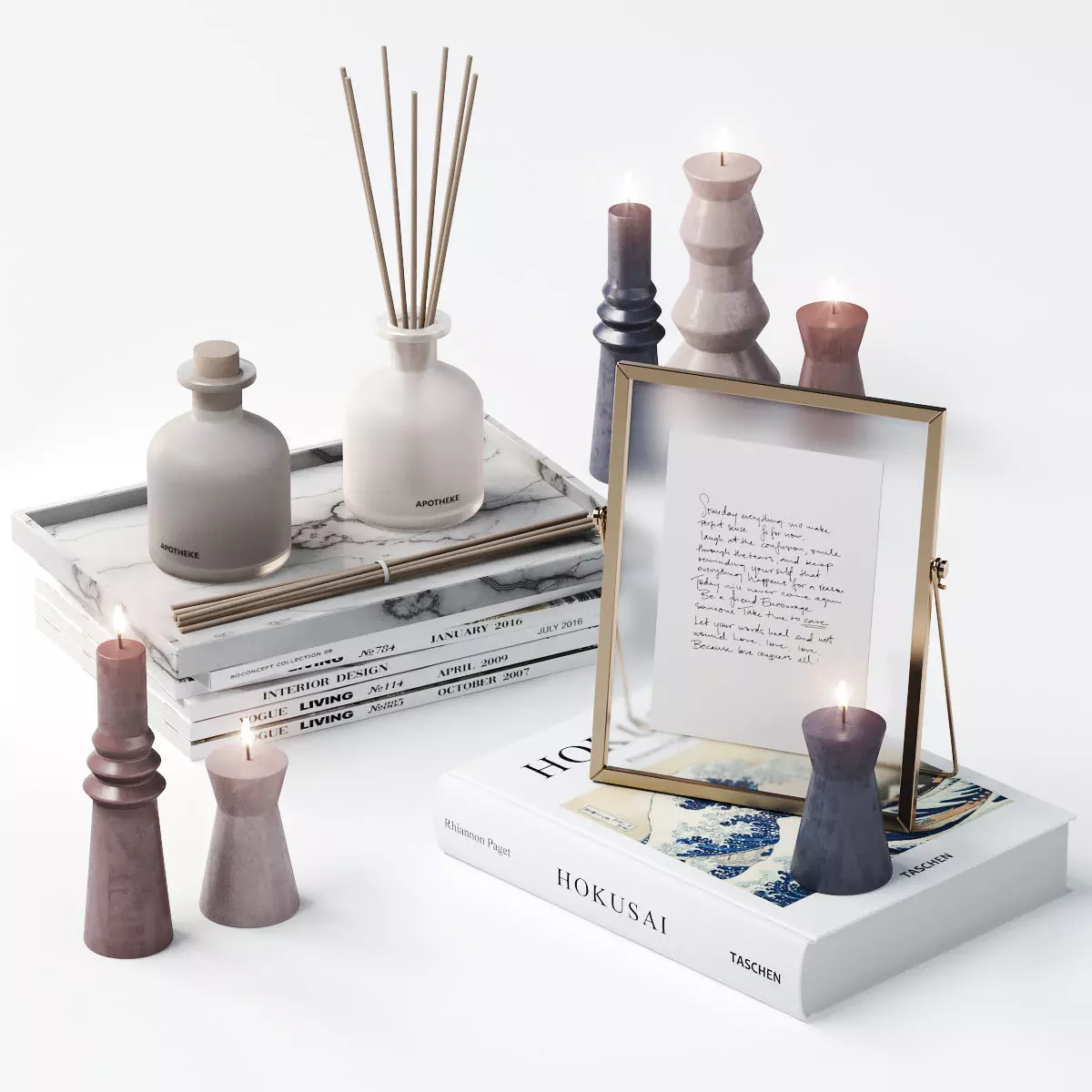 DECORATIVE SET 08 3D model_0