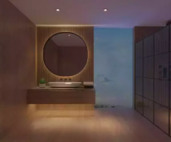 washroom interior  3D model