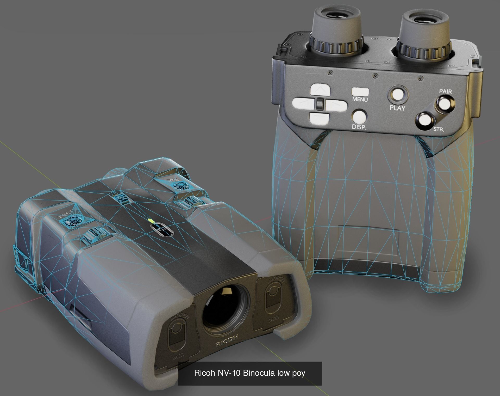 Enhanced Binoculars NV-10 pack 3D Model Collection_4