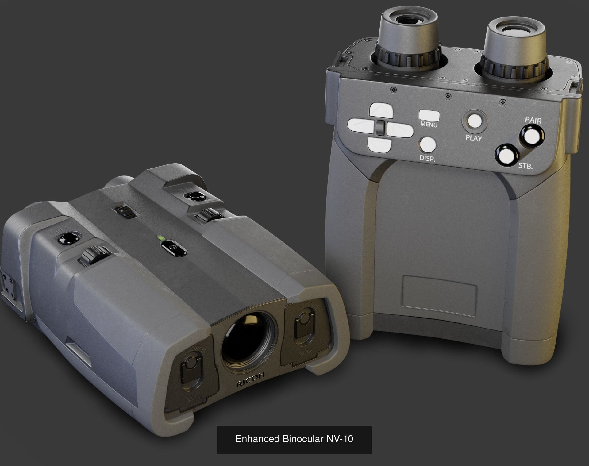 Enhanced Binoculars NV-10 pack 3D Model Collection_3