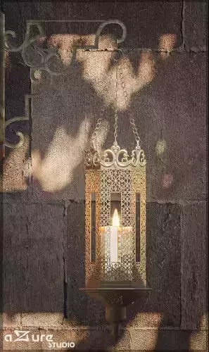 azure wall antique light 02