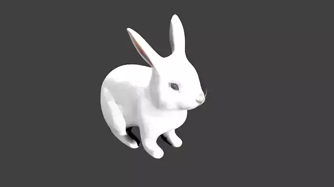 lowpoly rabbit