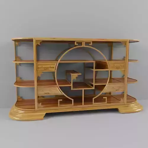 chinese stand 3dmodel 3D model