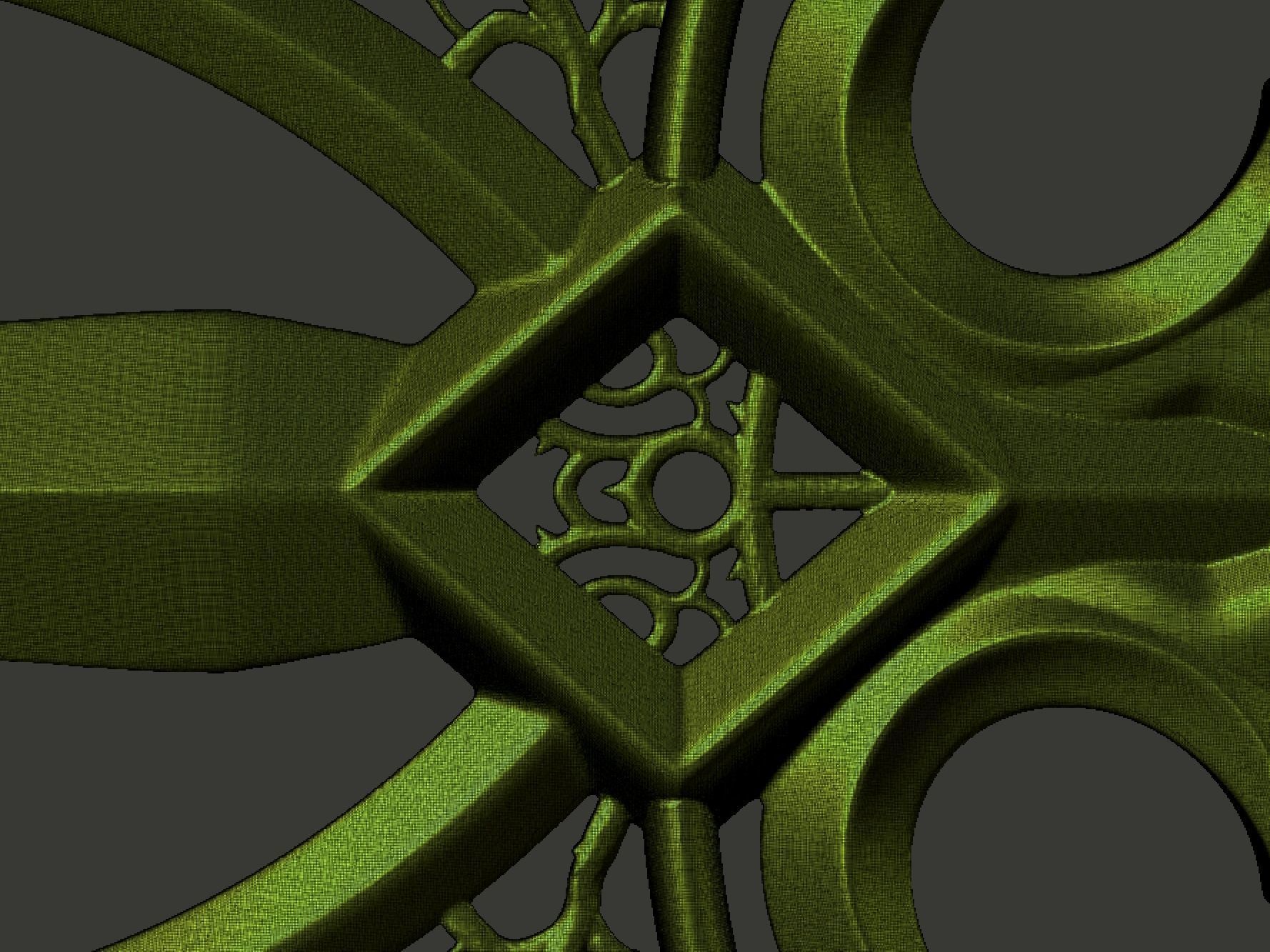 Fishermen King Trident Tip 3D print model_9