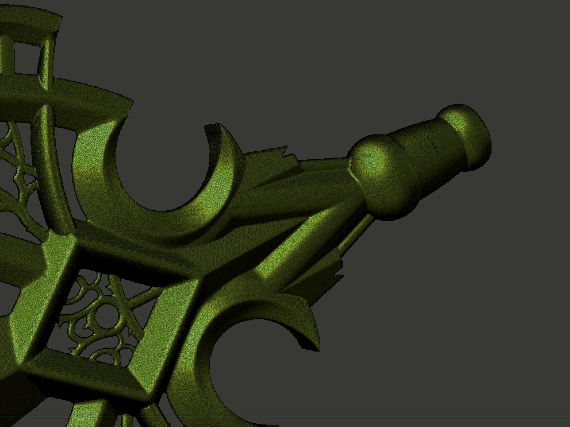 Fishermen King Trident Tip 3D print model_10