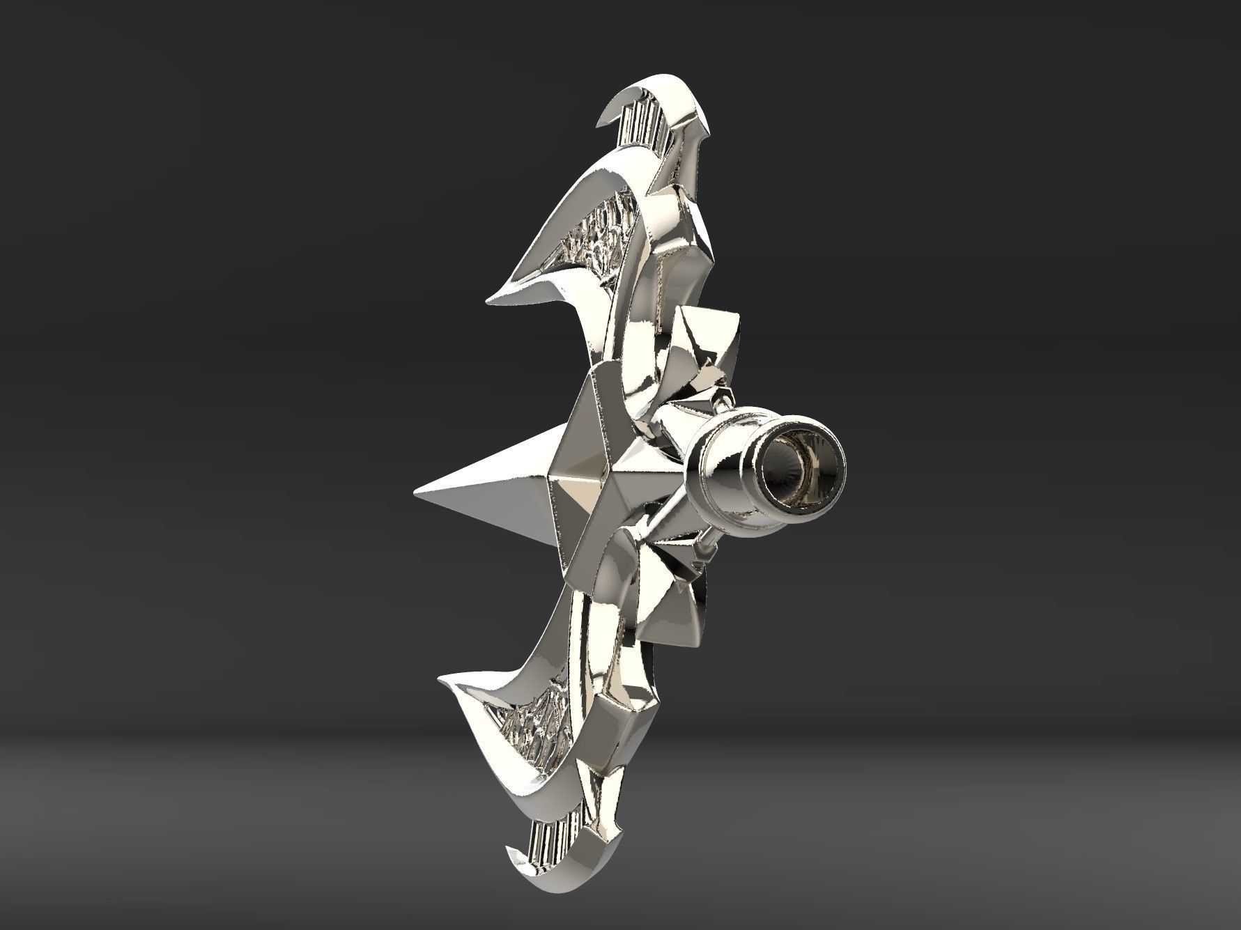 Fishermen King Trident Tip 3D print model_5