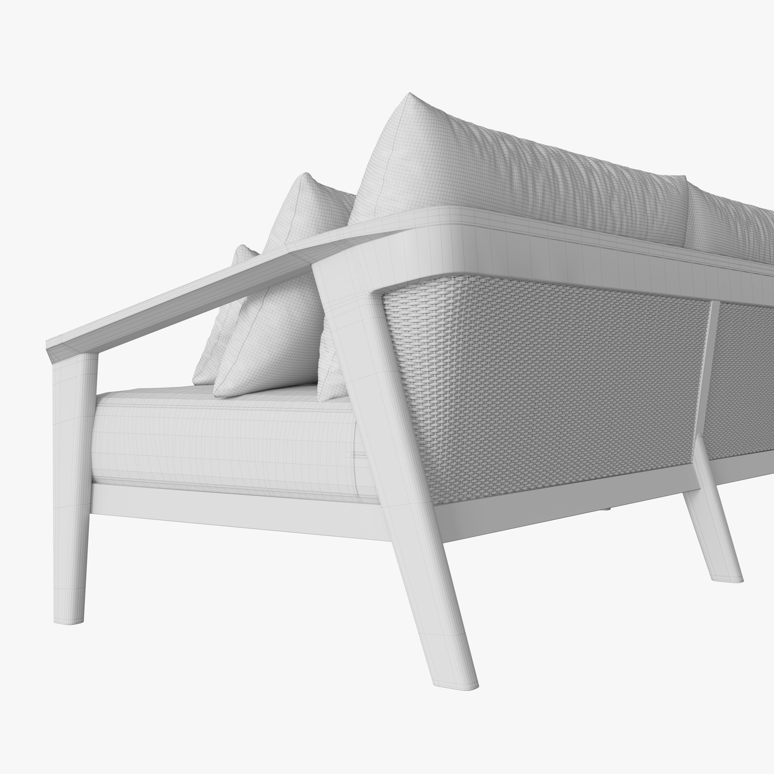 MALTA two chaise loungers on wheels 3D model_10
