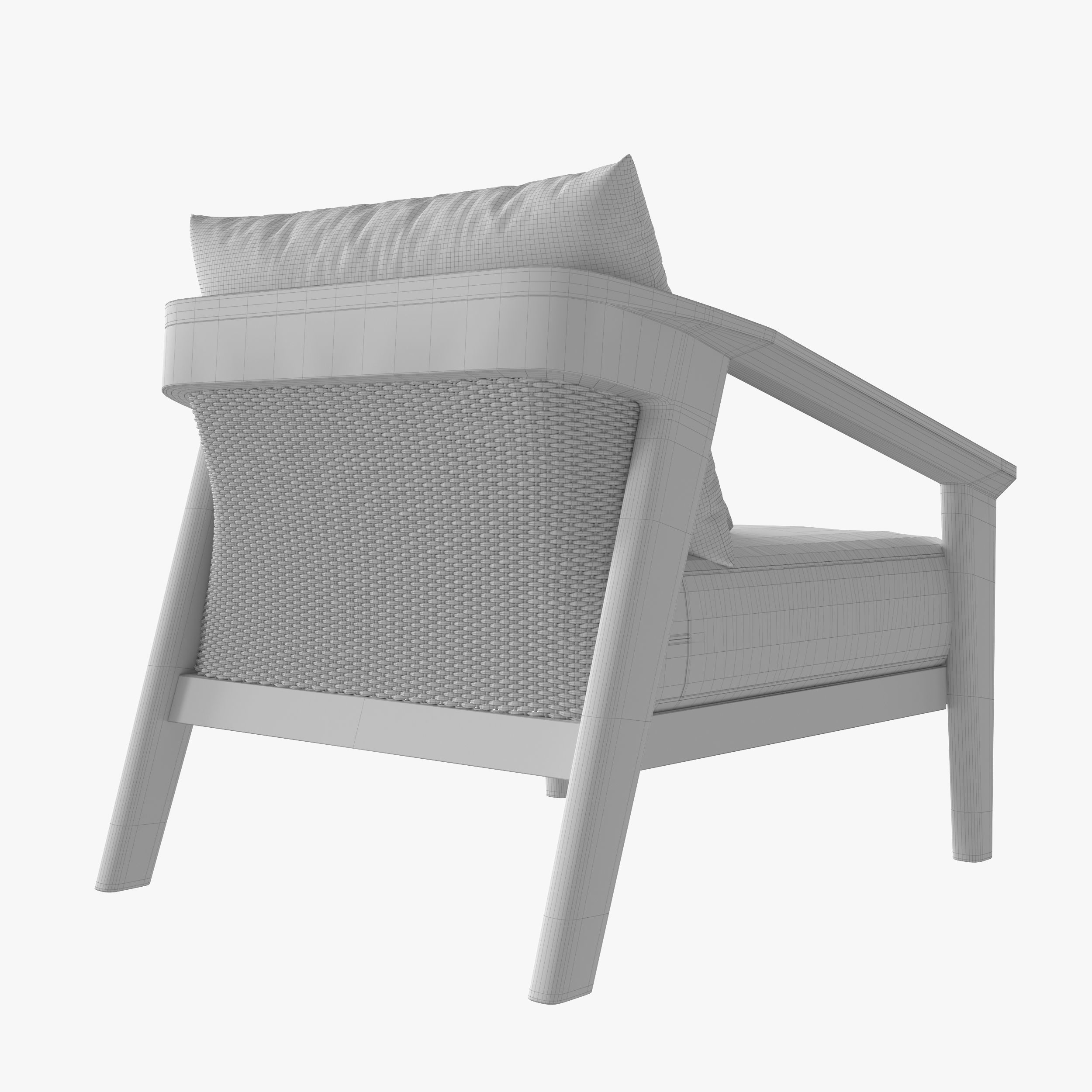 MALTA two chaise loungers on wheels 3D model_13