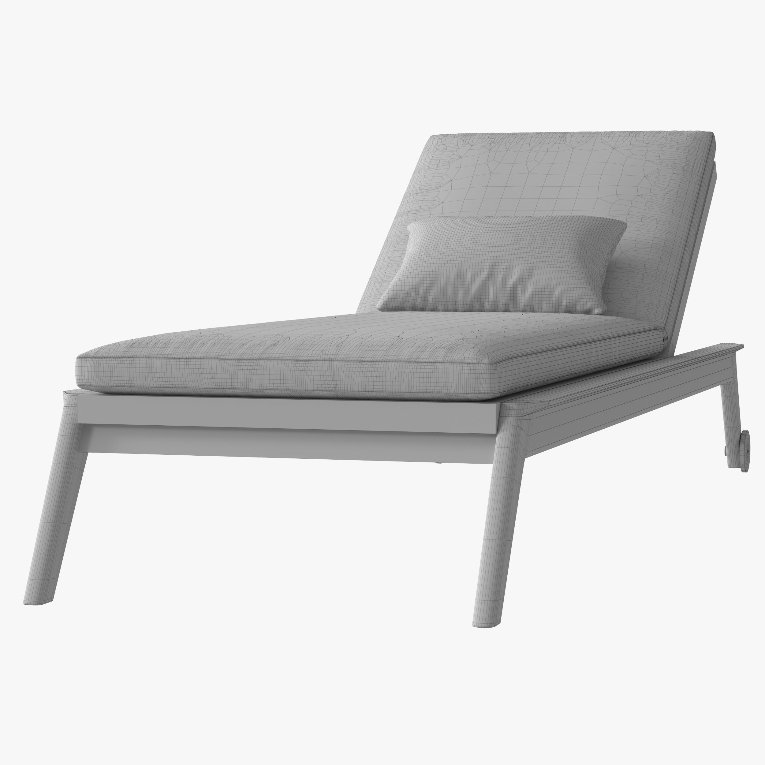 MALTA two chaise loungers on wheels 3D model_14