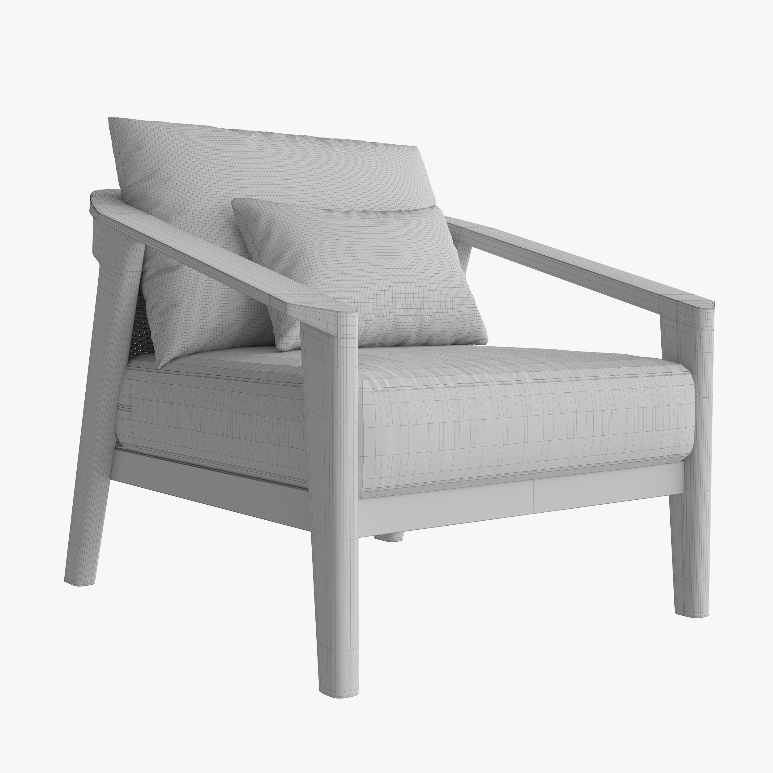 MALTA two chaise loungers on wheels 3D model_12
